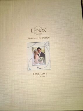 Lenox True Love 5x7 Photo Frame - Cream NWT
